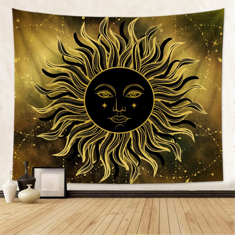 Sun and moon discount tapestry